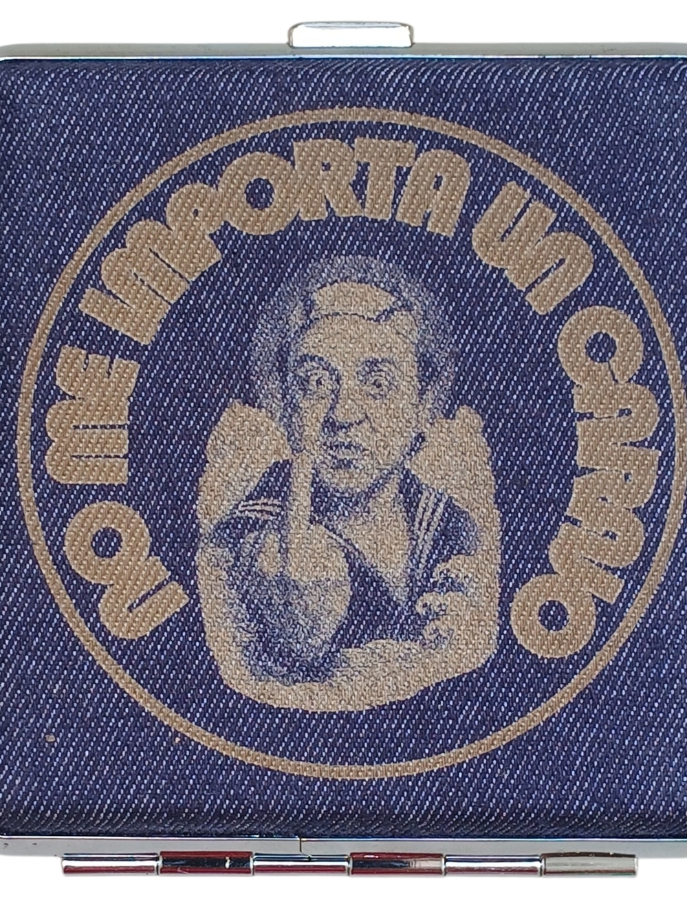 Quico Custom Laser-Engraved Metal Slim Wallet / Card & Cigarette Case.